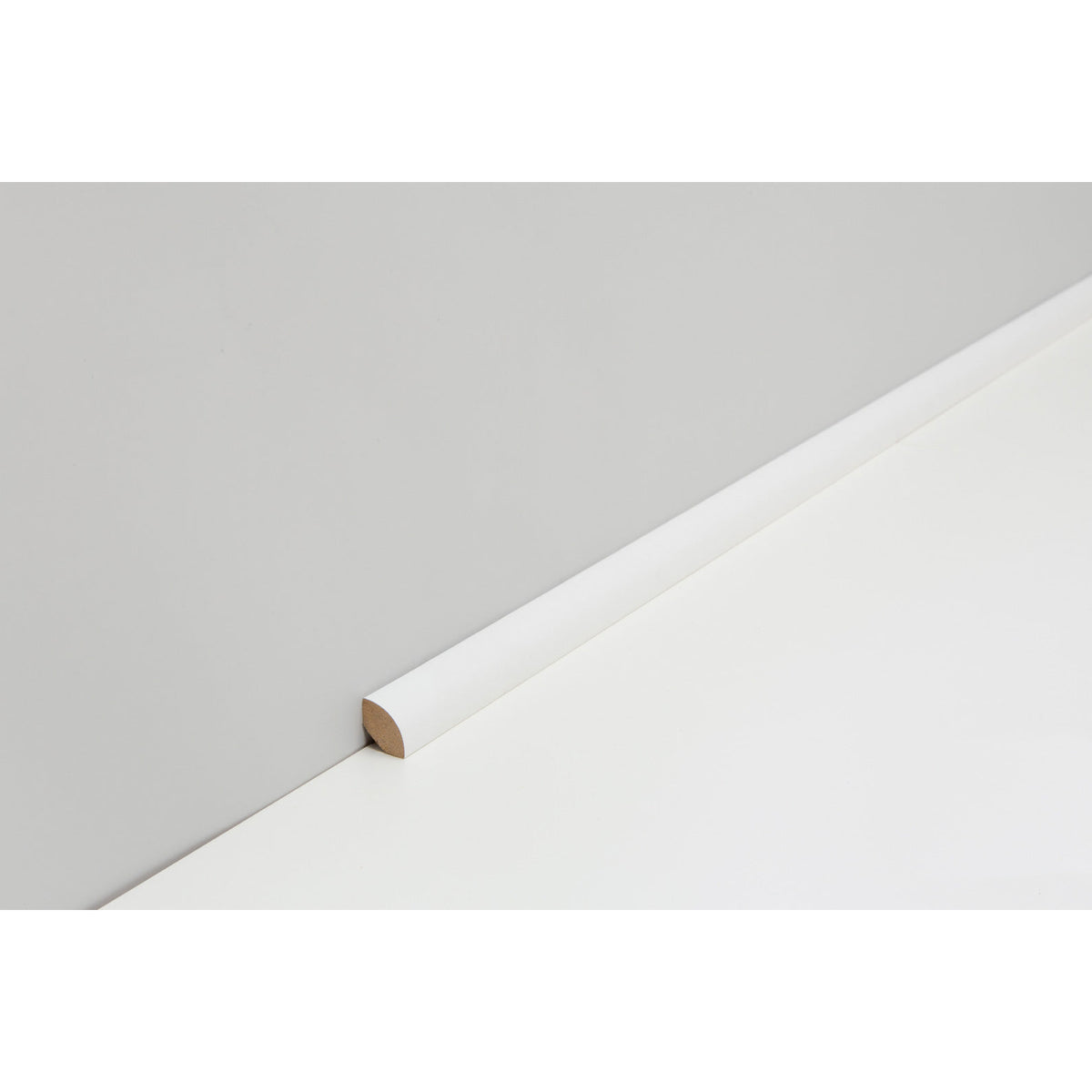 Profil-Sockelleiste*MDF*-FOLIE ummantelt – A112 ABDL.12x 12mm Weiß WS16