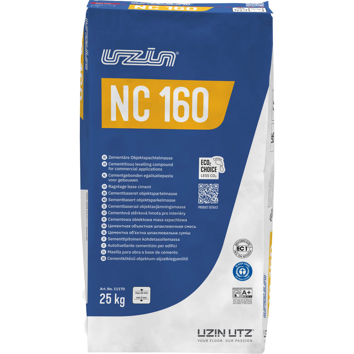 UZIN NC 160 Zementspachtelmasse selbstverlaufend