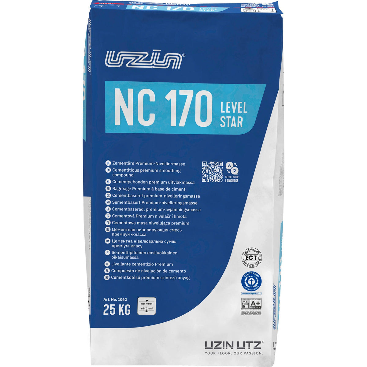 UZIN NC 170 Nivelliermasse spannungsfrei, selbstverlaufend