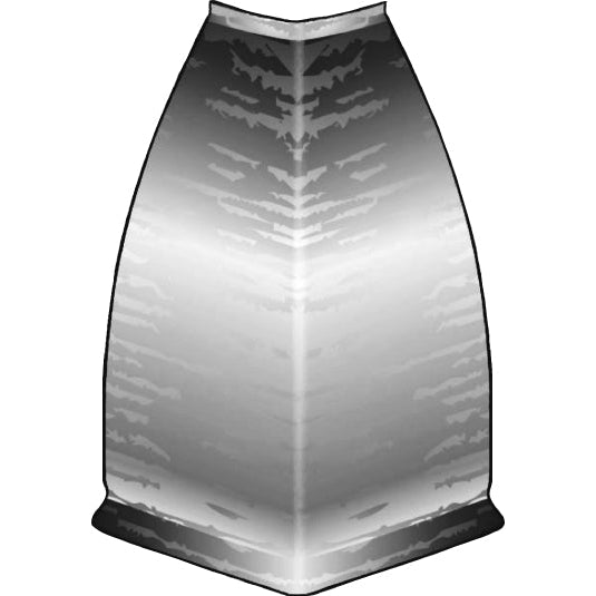 Döllken Außenecke für MD 63 10 St im Beutel – 436A alu metallic