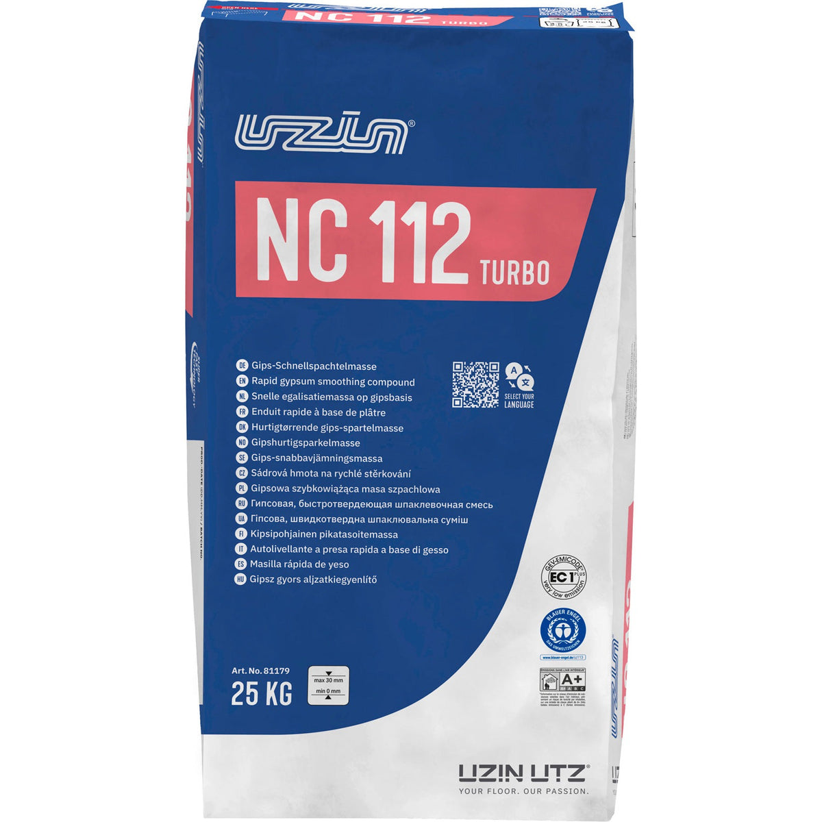 UZIN NC 112 Turbo Gipsspachtelmasse