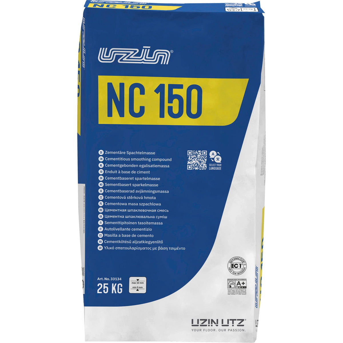 Uzin NC 150 Zementspachtelmasse selbstverlaufend