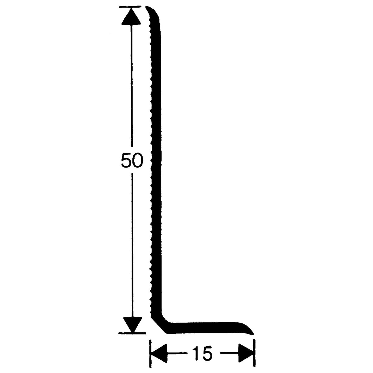 Weichsockelleiste WSL50/15 JOKA LEISTENPROGRAMM 11005 Bolta – 8509 buche hell