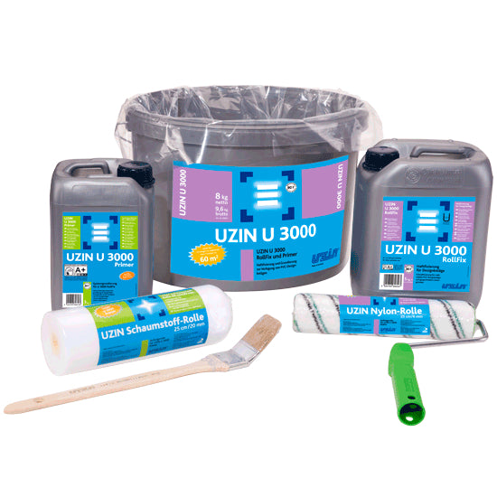 UZIN U 3000 Haftfixierung für Designböden – RollFix 10 kg